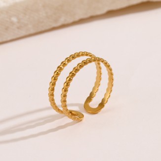 Minimalist Ring -18k Gold Plated