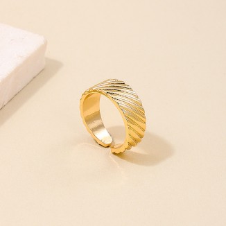 French Ring -18k Gold Plated 