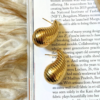 Roman Droplets Gold Plated Earring | Alistos