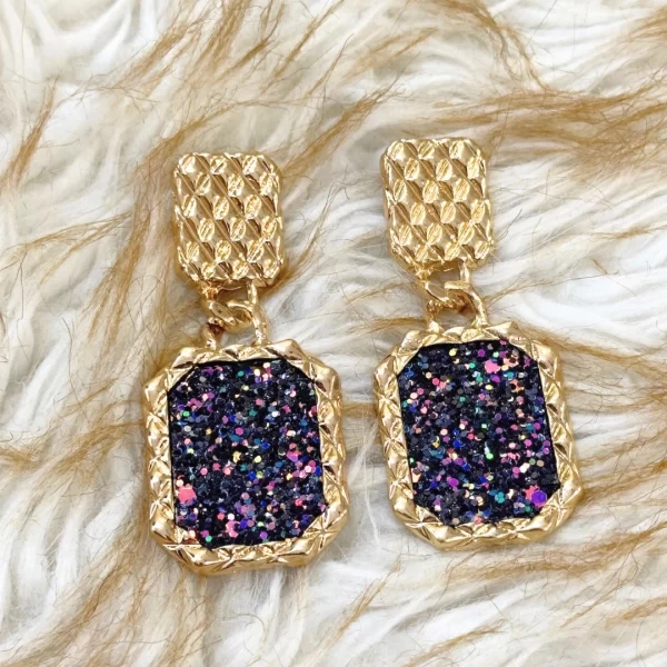 Multi-color Statement Earrings