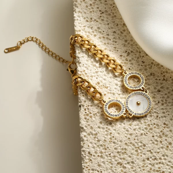 Roman - White Bracelet