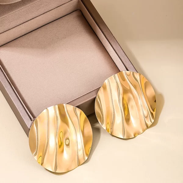 Round Retro Earrings